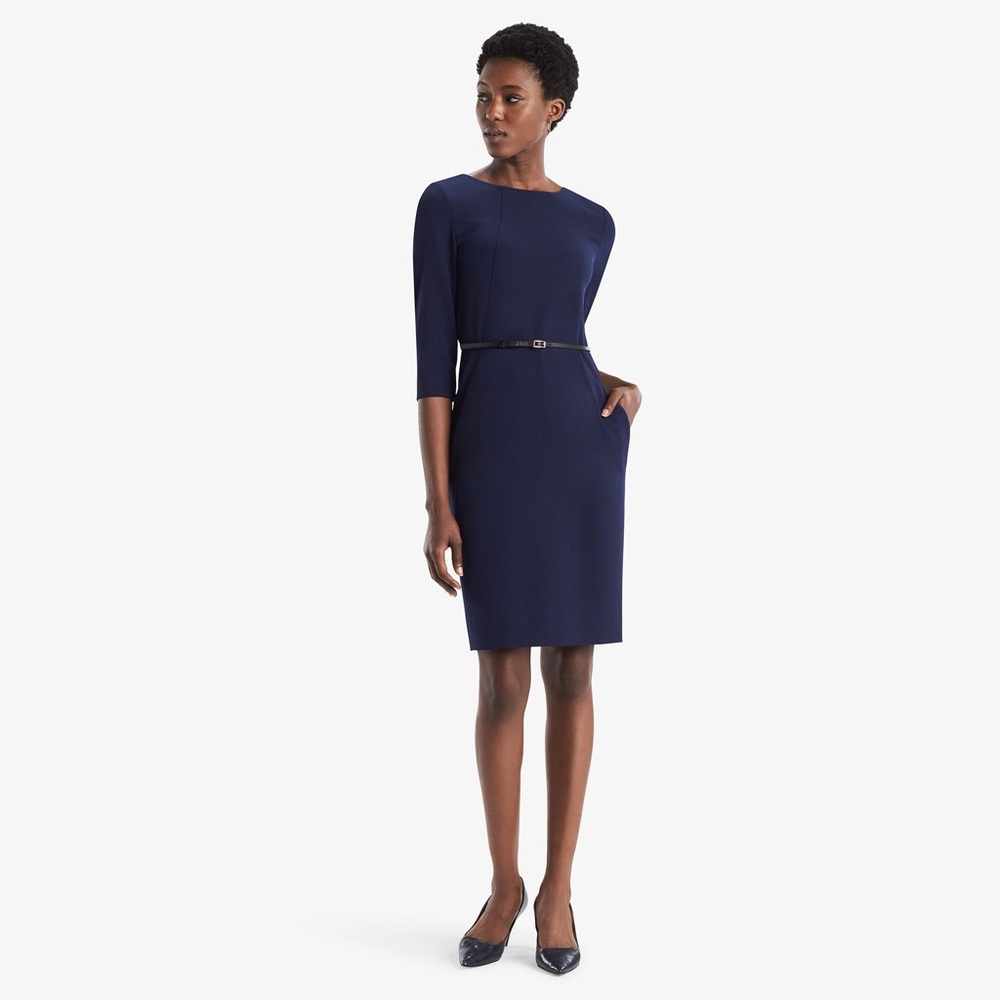 MMLafleur Etsuko Dress - Galaxy Blue - Size 12